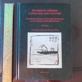 Studies in Chinese language and culture character 语言 汉语与文化 汉字与文化 英文原版精装 铜版纸 厚重