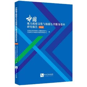 中国地方政府文化与旅游公共服务效率研究报告（2020）