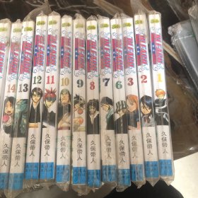 境界漫画书BLEACH境界1、2、3，6～22，27～44，54 。39本合售 BLEACH 境·界1：死神与草莓