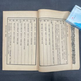 《历代帝王年表》商务印书馆影阮氏原刻本，两册一套全，品佳