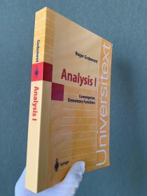 现货 Analysis I: Convergence, Elementary functions (Universitext)  英文原版   分析 戈德门特   Roger Godement