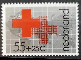 荷兰1978年荷兰红十字会基金邮票 1全
