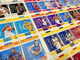 帕尼尼panini 2011 NBA篮球 球星卡，classics 球衣背号系列，100张齐