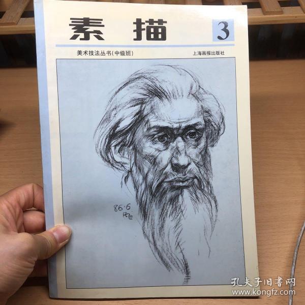 少年儿童美术技法丛书  素描第三册