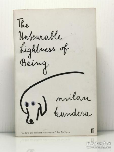 米兰·昆德拉 《生命中不能承受之轻》  The Unbearable Lightness of Being by Milan Kundera  （捷克文学）英文原版书