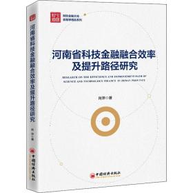 河南省科技金融融合效率及提升路径研究 财政金融 肖萍