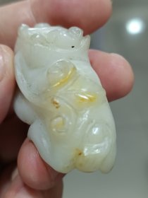 文物商店 库存 旧玉器 4.2*2.5*2cm