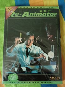 DVD活跳尸 科幻恐怖喜剧 美国1985老电影 僵尸丧尸 盒装全新未拆封 绝版收藏