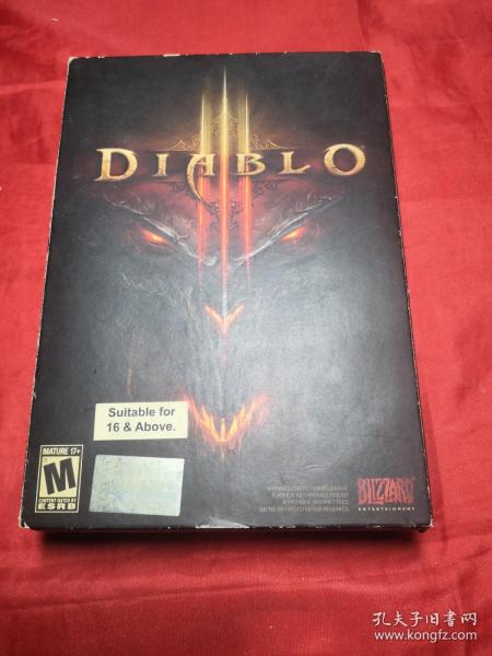 DIABLO(游戏说明书+1张GAME  DVD+4张卡片)