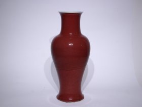 红釉观音瓶