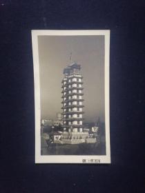 老照片 郑州二七大罢工纪念塔