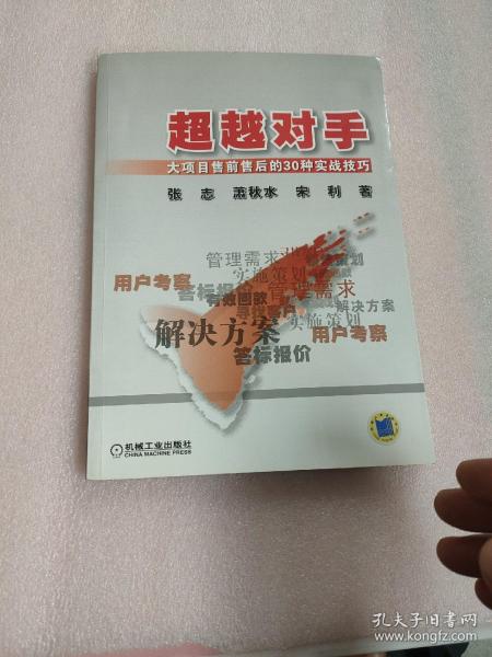 超越对手：大项目售前售后的30种实战技巧