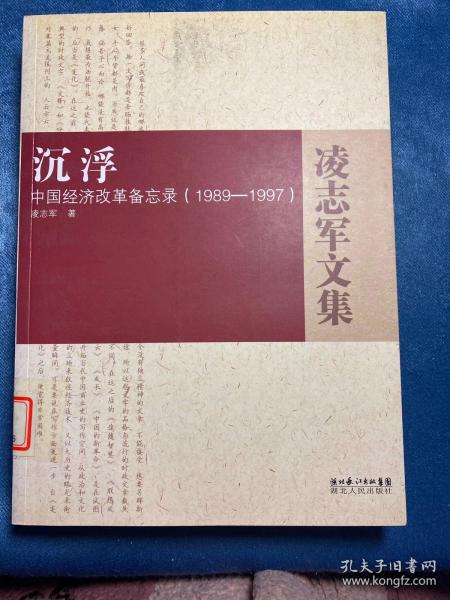 沉浮：中国经济改革备忘录1989-1997