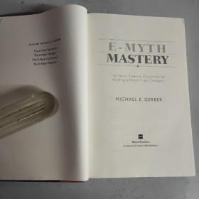 英文原版 E-Myth Mastery: The Seven Essential Disciplines for Building a World Class Company 16开精装本