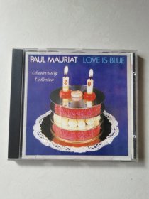 PAUL MAURIAT. love is blue CD一碟【 碟片无划痕】