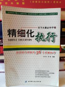 精细化执行:决定执行成败的36个关键细节