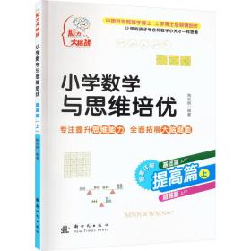 小学数学与思维培优 提高篇 上 小学数学奥、华赛  新华正版