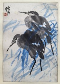 萧龙士先生弟子，江淮大写意著名书画家丁培生先生作品！