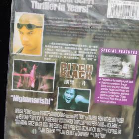 光盘DVD 漆黑一片 简装一碟