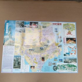 珠海导游图 澳门环岛游 深圳香港街道图 附珠海附近地区旅游分布图 珠海市区图