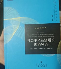 社会主义经济增长理论导论