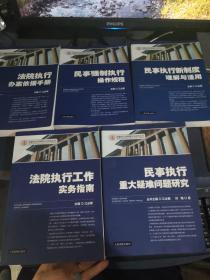 民事执行法律理论与实务丛书：1民事强制执行操作规程、2民事执行新制度理解与适用、3民事执行重大疑难问题研究、4法院执行工作实务指南、5法院执行办案依据手册（5本合集）