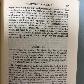 Gulliver's Travels and Other Writings by Jonathan swift;乔纳森·斯威夫特的《格列佛游记》作品集;英文原版