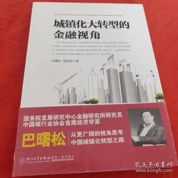 城镇化大转型的金融视角：从更广阔的视角思考中国城镇化转型之路