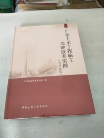 广东土木工程施工关键技术实例（2019—2022）