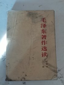 1965年，一版一印，毛泽东著作选读，甲种本，上册