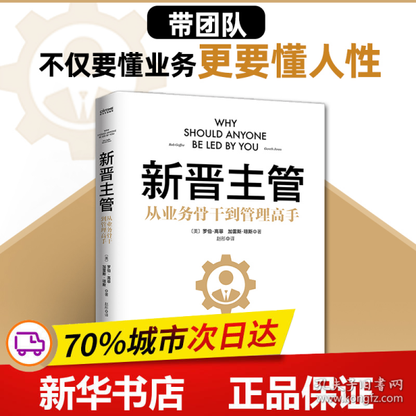 新晋主管（从业务骨干到管理高手，成为80分管理者的一套核心法则）