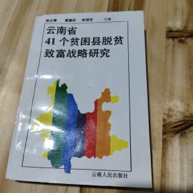 云南省41个贫困县脱贫致富战略研究