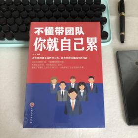 不懂带团队，你就自己累