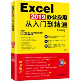 EXCEL 2019办公应用从入门到精通 