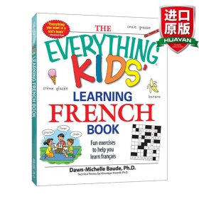 英文原版 The Everything Kids' Learning French Book  孩子的百宝箱 法语学习书 英文版 进口英语原版书籍