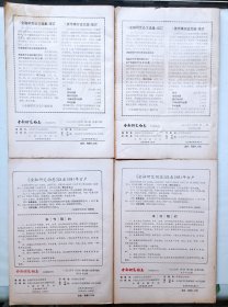 金融研究动态 创刊号1~4期