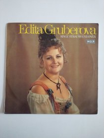 老黑胶唱片(外文原版)Edita Gruberova SINGT STRAUSS UNDPAËR【1张盘】