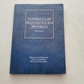 contrat law selected source materials 1999 edition 内有划线 货号EE3