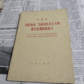 华国锋团结起来为建设社会主义的现代化强国而奋斗