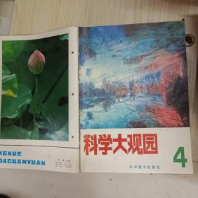 科学大观园 1981年第1、2、4期，1982年第5、6期，1983年第1、2月号，第3、4月号，第5、6月号，第7、8月号，第9、10月号，第11、12月号。11本同售