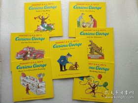 CURIOUS GEORGE 等7册合售 名称请看图