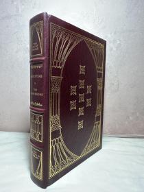 《忏悔录》圣奥古斯丁，Franklin Library The Confessions of Saint Augustine，富兰克林出版社1980年出版25周年系列限量版真皮精装书