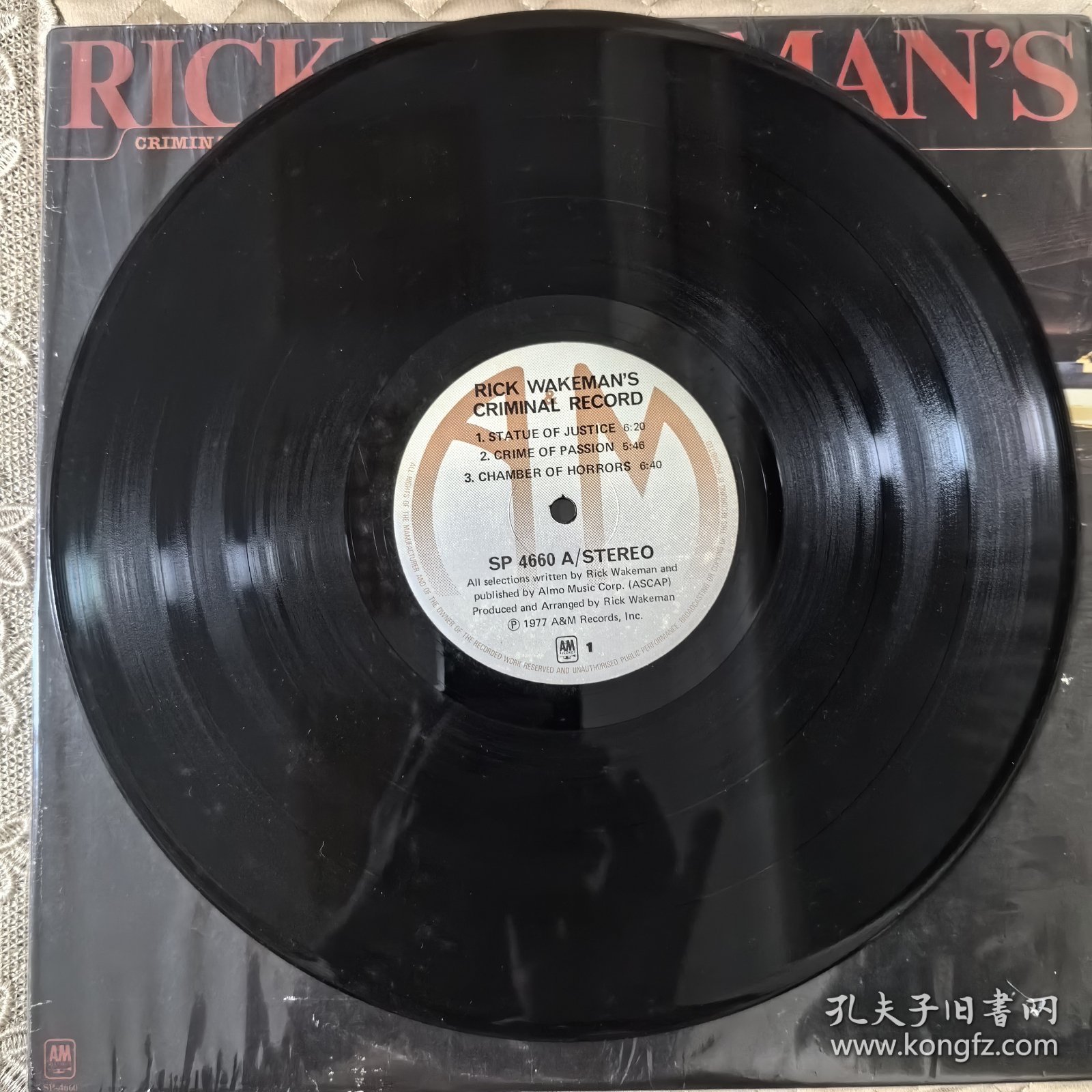 RICK WAKEMAN'S 黑胶唱片 LP