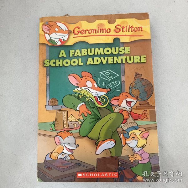 Geronimo Stilton #38: A Fabumouse School Adventure  老鼠记者38：疯狂的学校探险