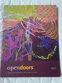 open doors  2017 INSTITUTE OF
INTERNATIONAL
EDUCATION