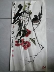 手绘国画万事如意3