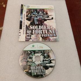 SOLDIER OF FORTUNE PAYBACK：XBOX360 LIVE光盘1张 (XOU－630  无书  仅光盘1张)