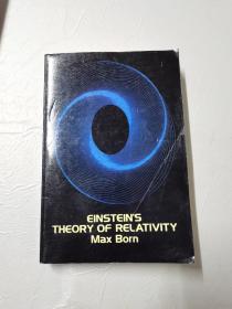 Einstein's Theory of Relativity /Born Max Dover New York