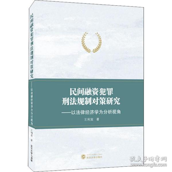 民间融资犯罪刑法规制对策研究——以法律经济学为分析视角