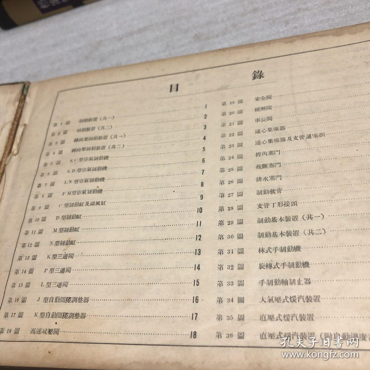 客货车名称鉴 (老铁路资料 152图)1950年